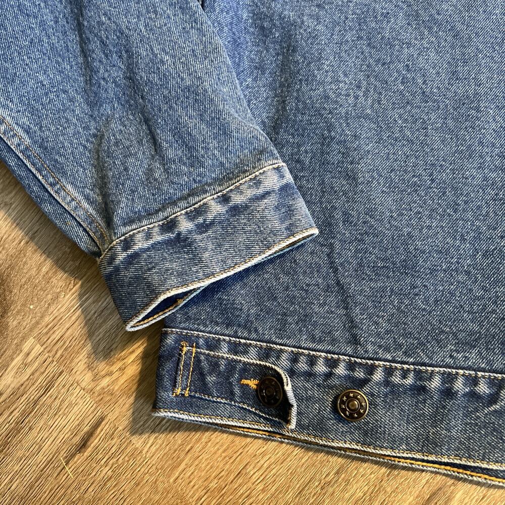 National Reined Cowhorse Denim Jacket Reno 36th Snaffle Bit Futurity Rodeo Coat - Picture 5 of 13